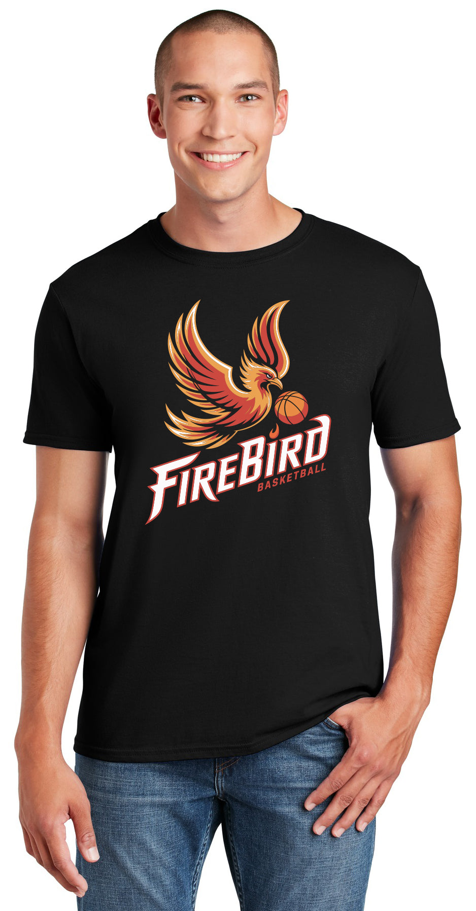 Red Dirt Firebirds - In Flight - Gildan Softstyle® T-Shirt. 64000