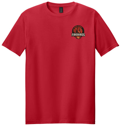Red Dirt Firebirds - Logo LC - Gildan Softstyle® T-Shirt. 64000