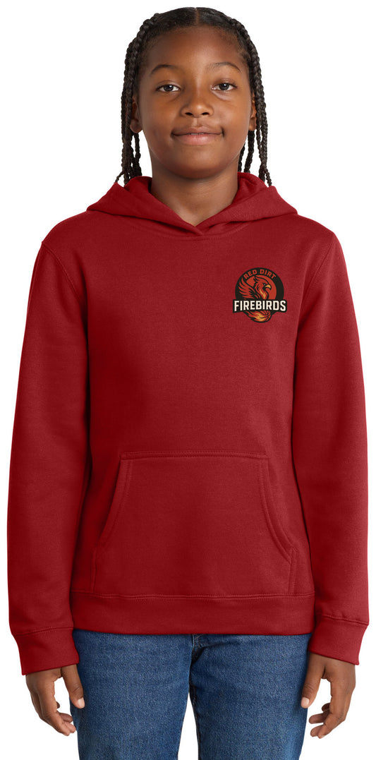 Red Dirt Firebirds - Logo LC - District® V.I.T.Fleece Hoodie DT6100