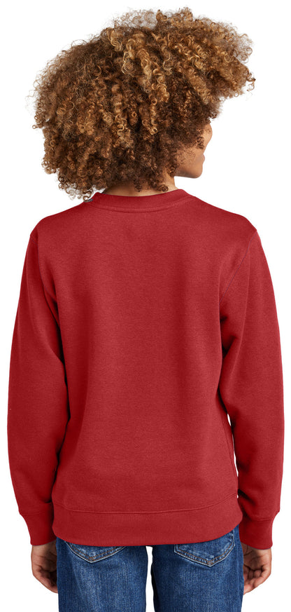 Red Dirt Firebirds - Logo LC - District® Youth V.I.T. Fleece Crew DT6104Y