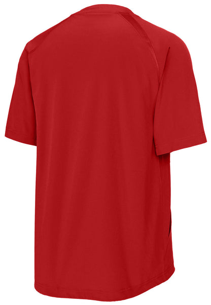 Red Dirt Firebirds - Logo LC - Sport-Tek® Repeat 1/2-Zip Short Sleeve Jacket JST489