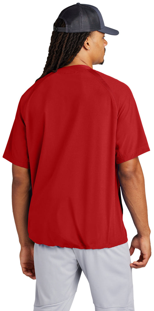 Red Dirt Firebirds - Logo LC - Sport-Tek® Repeat 1/2-Zip Short Sleeve Jacket JST489