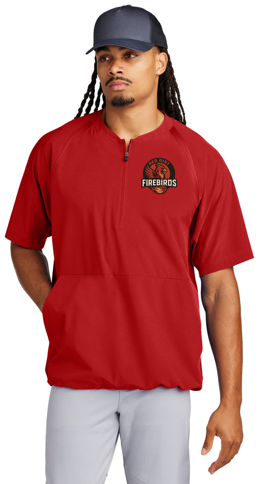 Red Dirt Firebirds - Logo LC - Sport-Tek® Repeat 1/2-Zip Short Sleeve 