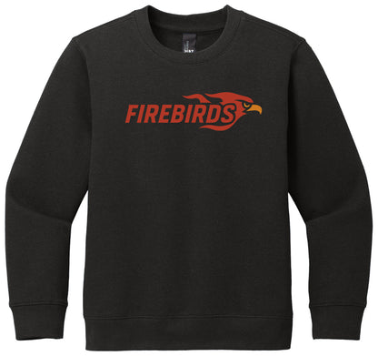 Red Dirt Firebirds - Speedmark - District® Youth V.I.T. Fleece Crew DT6104Y