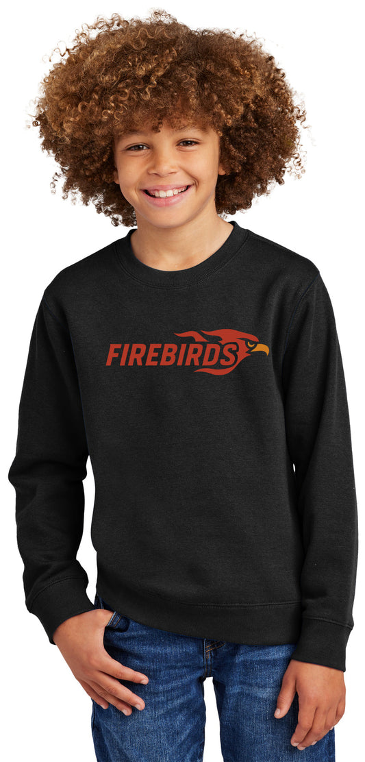 Red Dirt Firebirds - Speedmark - District® V.I.T.Fleece Crew DT6104
