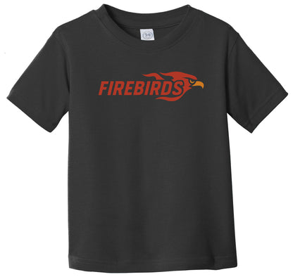 Red Dirt Firebirds - Speedmark - Rabbit Skins Toddler Fine Jersey Tee. RS3321