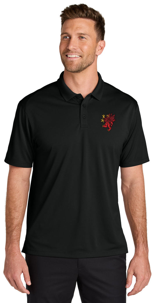 Red Griffin - Sport-Tek Sport-Wick Stretch Contrast Full-Zip Jacket.  