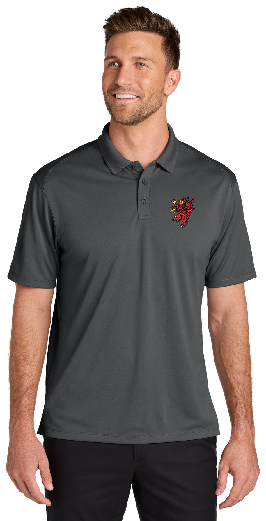 Red Griffin - Port Authority Wearever Performance Pique Polo K240