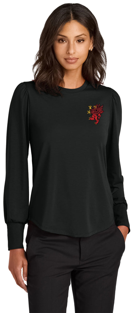 Red Griffin - Port Authority Wearever Performance Pique Colorblock Pol