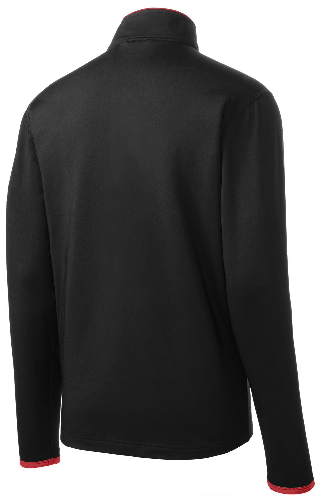 Red Griffin - Sport-Tek Sport-Wick Stretch Contrast Full-Zip Jacket.  ST853