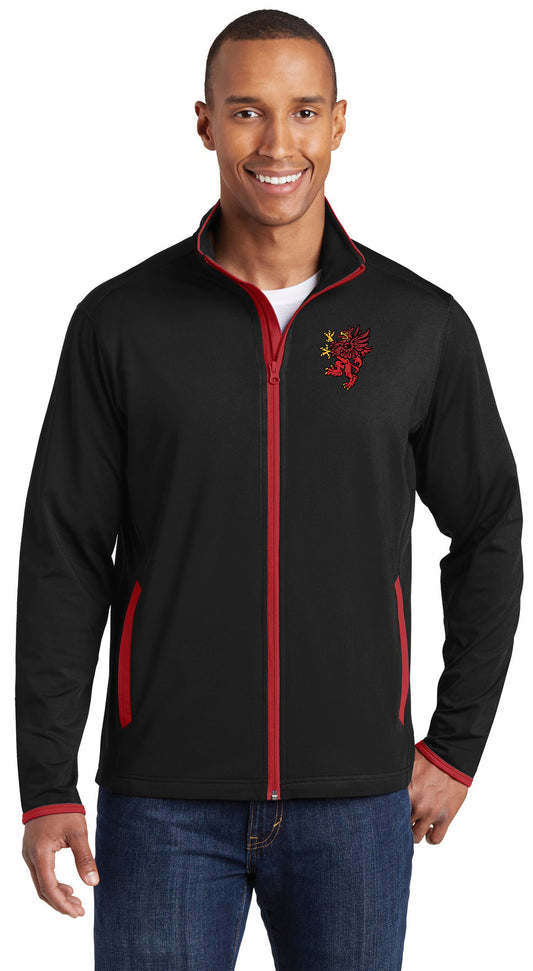 Red Griffin - Sport-Tek Sport-Wick Stretch 1/2-Zip Colorblock Pullover
