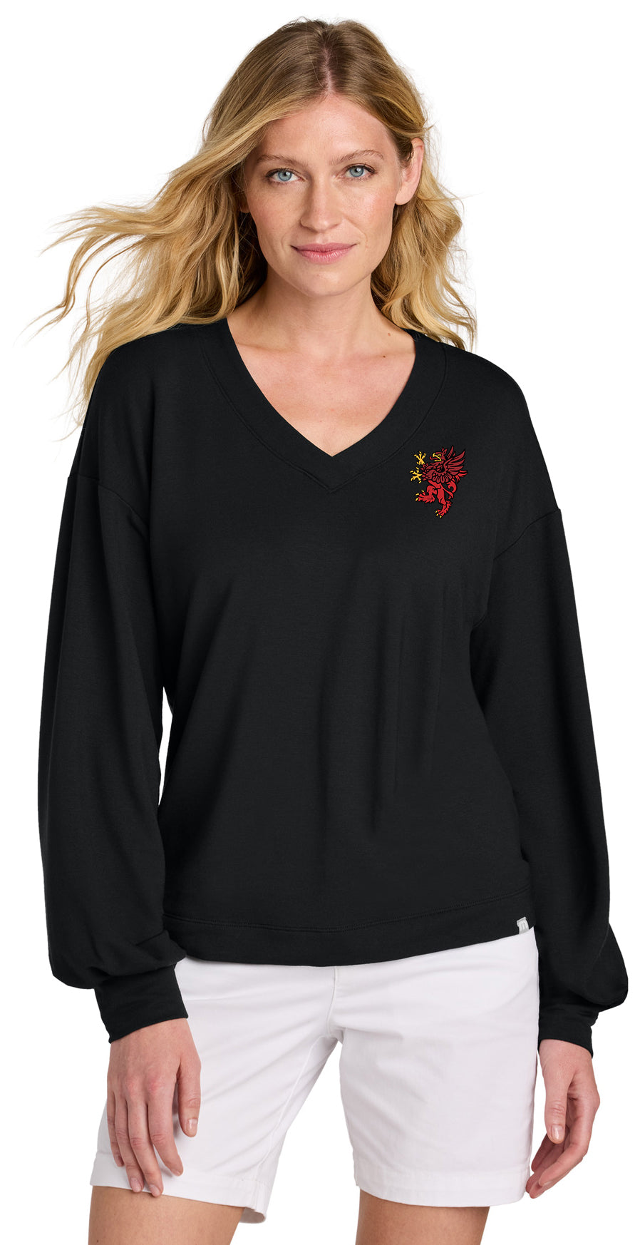 Red Griffin - Sport-Tek Drive Fleece Colorblock Hoodie STF205