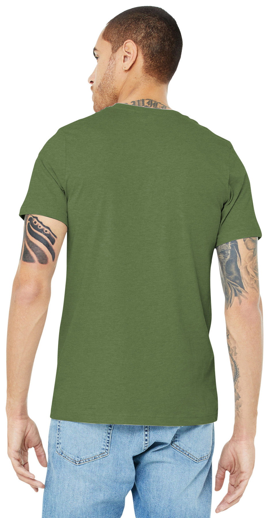 Red River Pipe Organ - Logo LC - BELLA+CANVAS ® Unisex Heather CVC Short Sleeve Tee. BC3001CVC