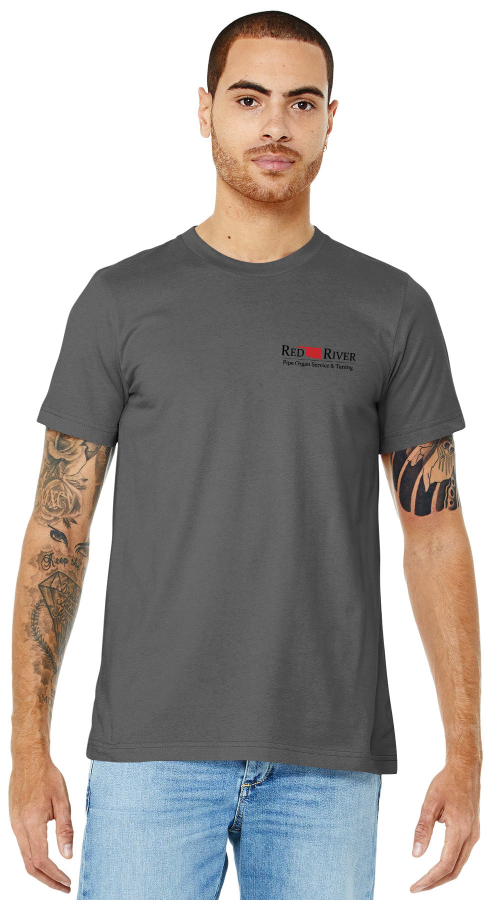 Red River Pipe Organ - Logo LC - BELLA+CANVAS ® Unisex Jersey Short Sl