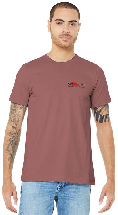 Red River Pipe Organ - Logo LC - BELLA+CANVAS ® Unisex Jersey Short Sl