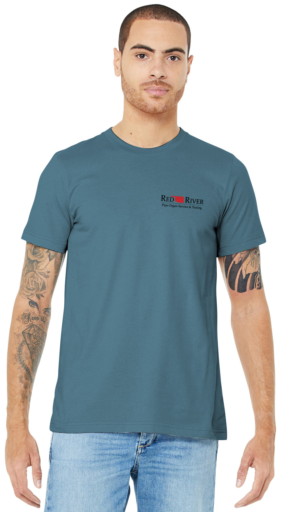 Red River Pipe Organ - Logo LC - BELLA+CANVAS ® Unisex Jersey Short Sl