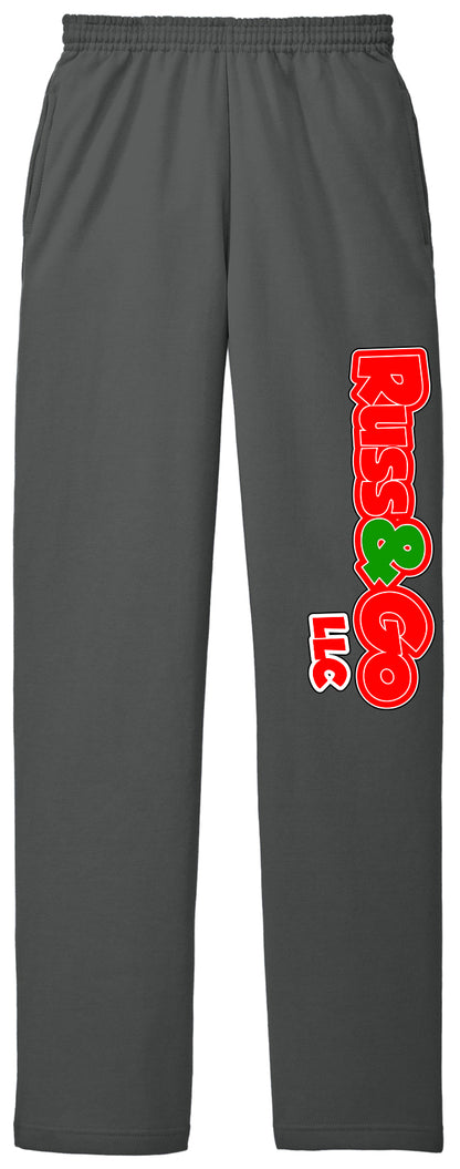 Russ & Go - Pant Full Color Print - Port & Co Core Fleece Sweatpant with Pockets. PC78P