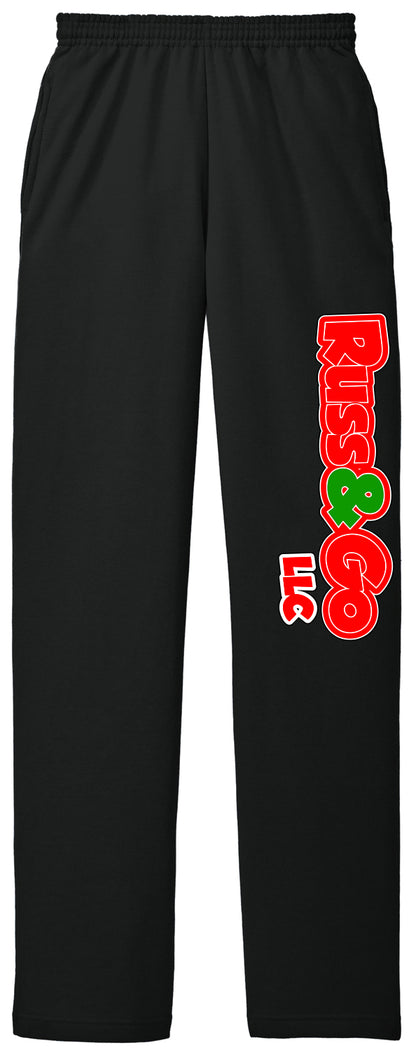 Russ & Go - Pant Full Color Print - Port & Co Core Fleece Sweatpant with Pockets. PC78P