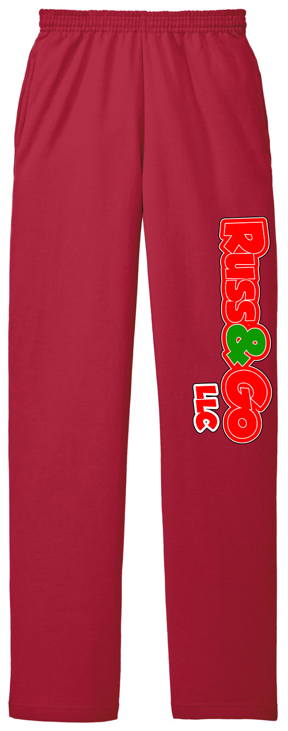 Russ & Go - Pant Full Color Print - Port & Co Core Fleece Sweatpant with Pockets. PC78P