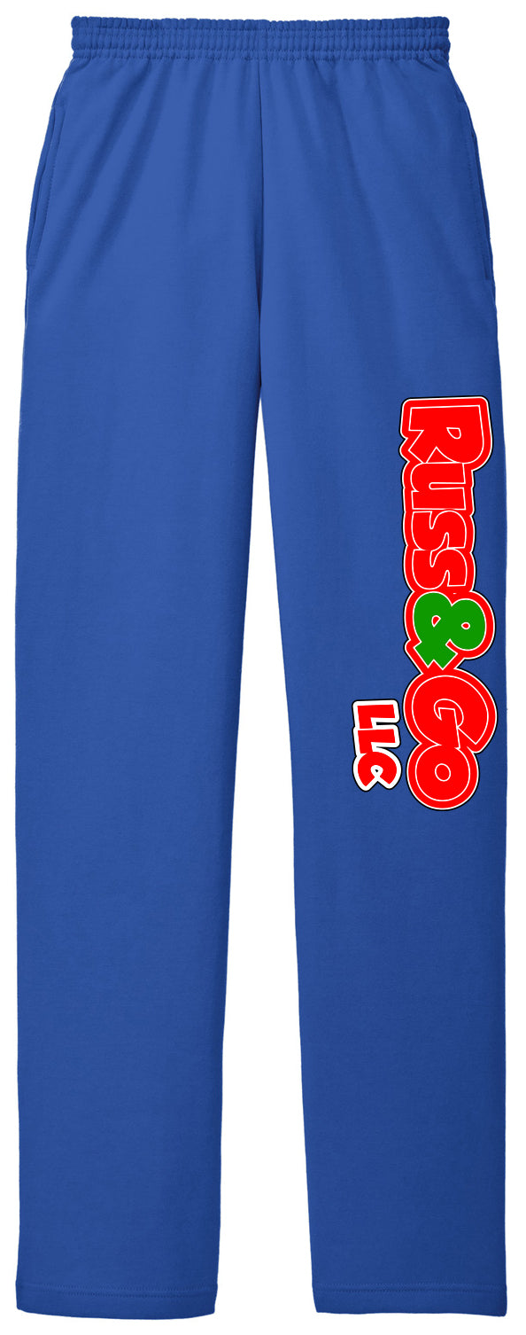 Russ & Go - Pant Full Color Print - Port & Co Core Fleece Sweatpant with Pockets. PC78P