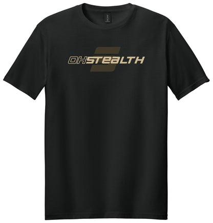 Stealth Baseball - Black - Gildan Softstyle® T-Shirt. 64000
