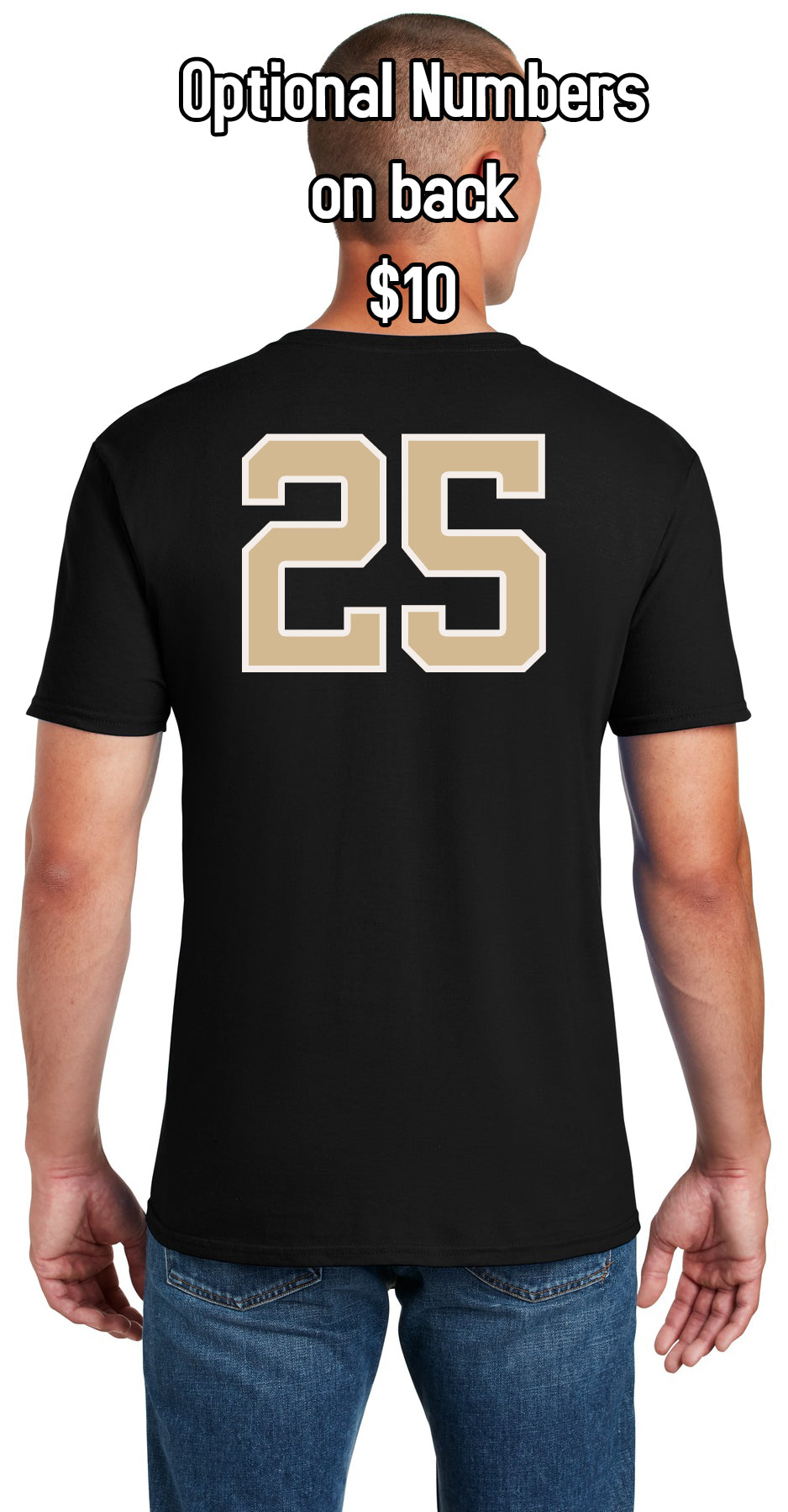 Stealth Baseball - Black - Gildan Softstyle® T-Shirt. 64000