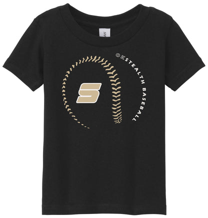 Stealth Baseball - Baseball Full Front - Gildan® Heavy Cotton Toddler T-Shirt 5100P