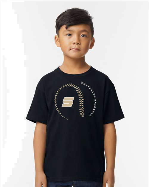 Stealth Baseball Stealth Baseball - Baseball Full Front - Gildan® Youth Softstyle® Midw ...