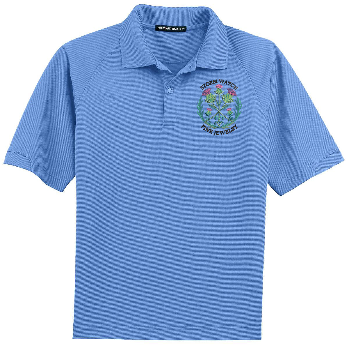 Storm Watch Jewelry - Solid Thistle - Port Authority® Dry Zone® Ottoman Polo.  K525