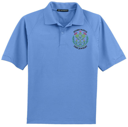 Storm Watch Jewelry - Solid Thistle - Port Authority® Dry Zone® Ottoman Polo.  K525