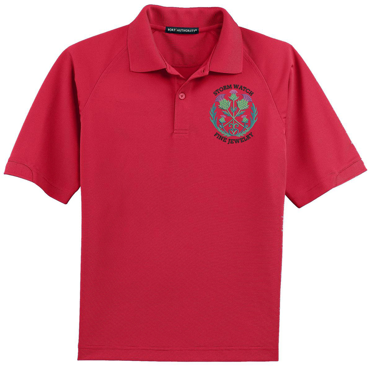 Storm Watch Jewelry - Solid Thistle - Port Authority® Dry Zone® Ottoman Polo.  K525
