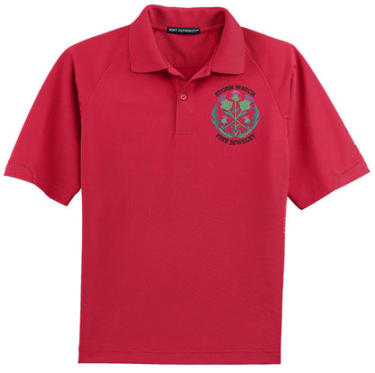 Storm Watch Jewelry - Solid Thistle - Port Authority® Dry Zone® Ottoman Polo.  K525