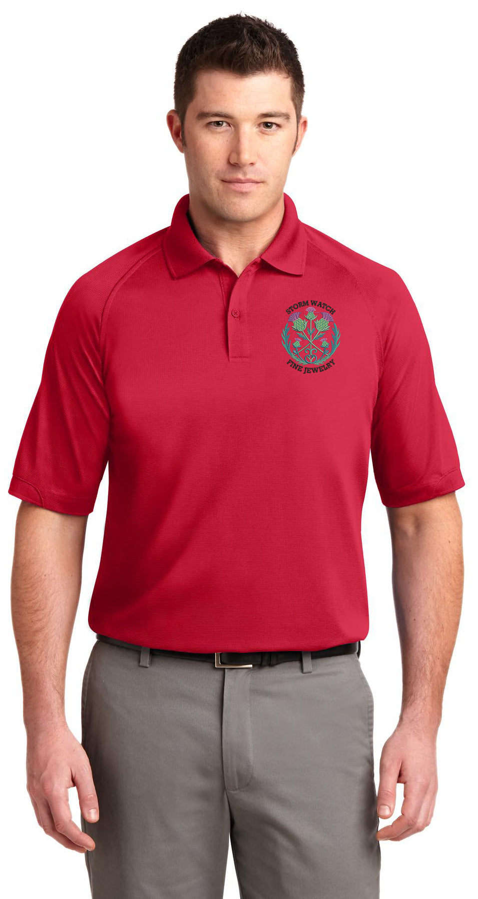 Storm Watch Jewelry - Solid Thistle - Port Authority® Dry Zone® Ottoma