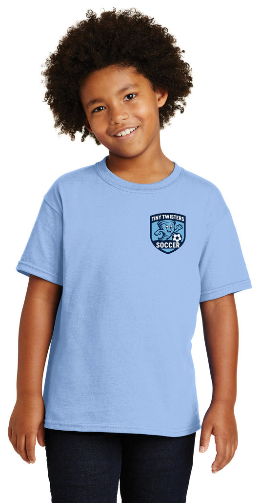 Tiny Twisters Soccer - Logo - Gildan® - Heavy Cotton 100% Cotton T-Sh