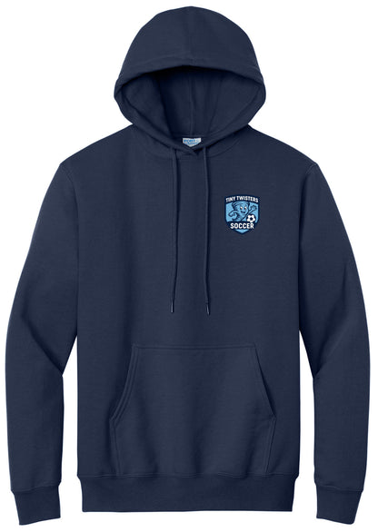 Tiny Twisters Soccer - Logo - Port & Company® Essential Fleece Pullover Hooded Sweatshirt.  PC90H