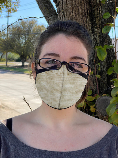 Four Layer Fully Wired Protective Cloth Face Mask - Made in USA - 1776, Adult