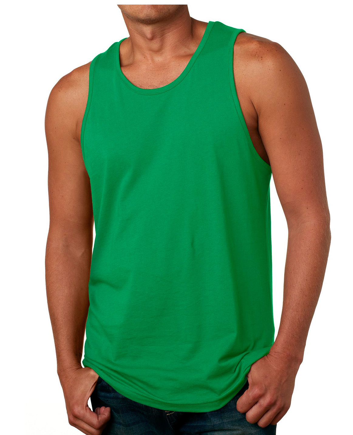 Racerback Solid Olive Green Tank Top – Styched Fashion